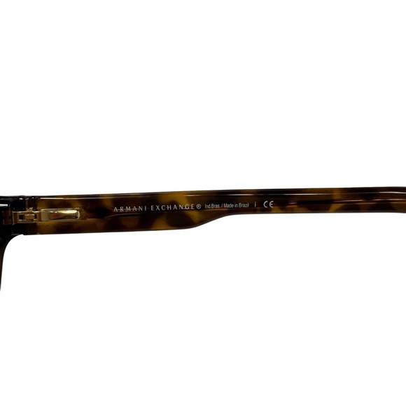Armani Exchange rectangular tortoise prescription frame AX 3017 8117 52 16 135 - Picture 4 of 7